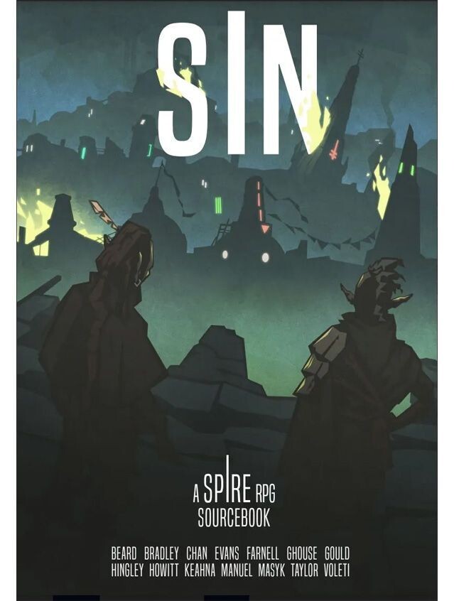 Spire The City Must Fall RPG Sin