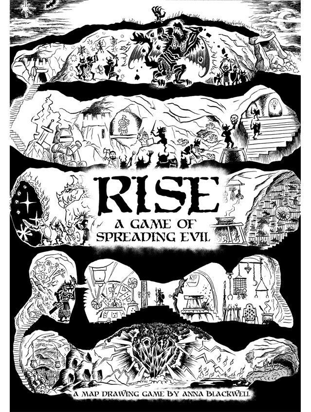 Rise A Solo Game Of Spreading Evil (Softback + PDF)