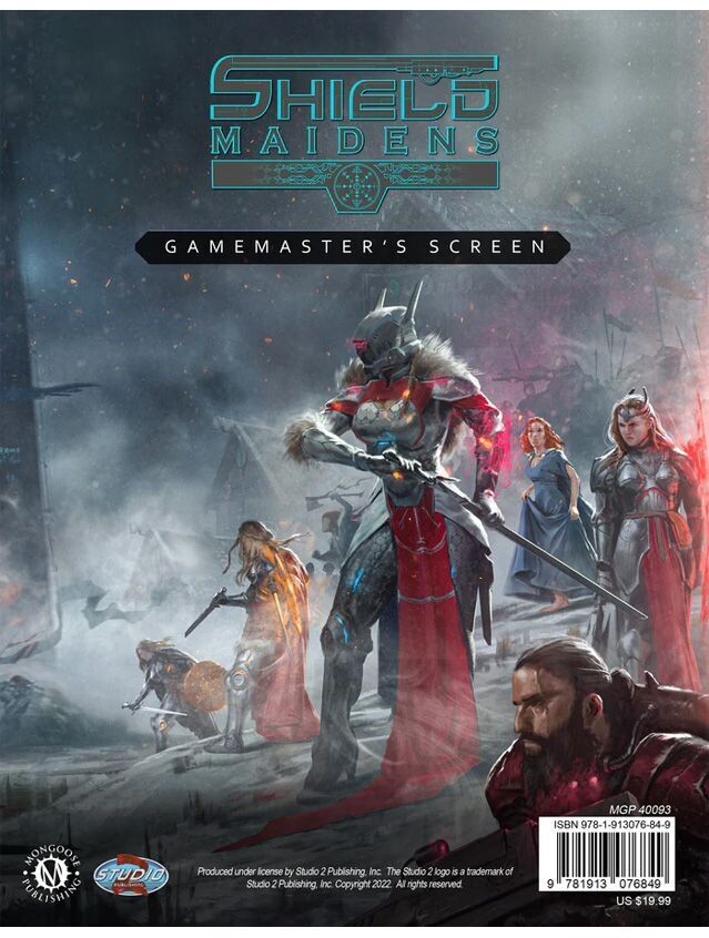 Shield Maidens Gamemaster's Screen