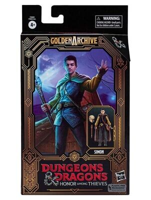 Dungeons & Dragons Honour Among Thieves Golden Archive Action Figure Simon Justice Smith