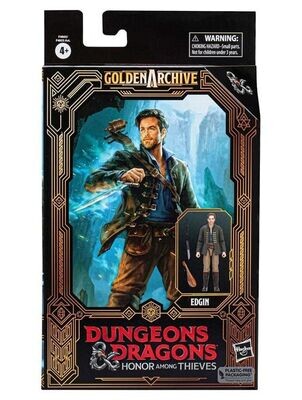 Dungeons & Dragons Honour Among Thieves Golden Archive Action Figure Edgin Chris Pine