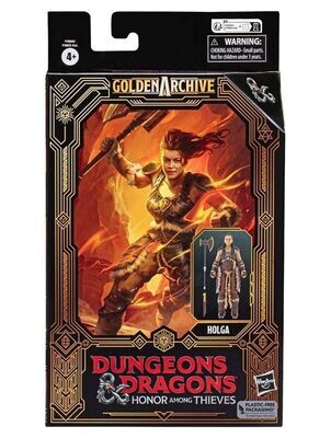 Dungeons & Dragons Honour Among Thieves Golden Archive Action Figure Holga Michelle Rodriguez