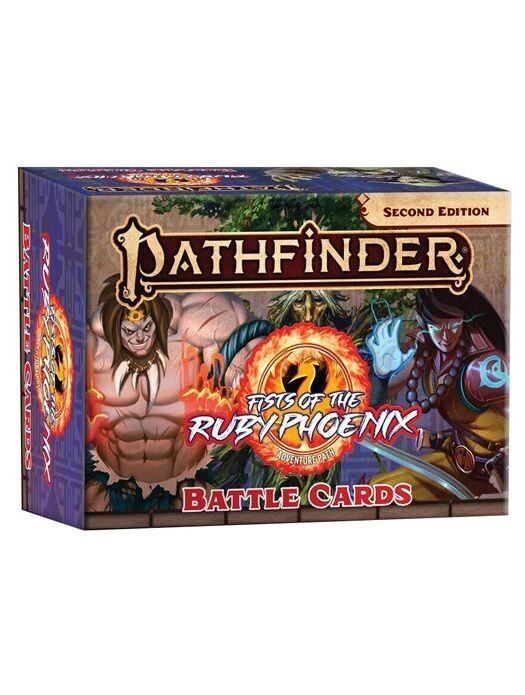 Pathfinder RPG Fists Of The Ruby Phoenix Battle Cards