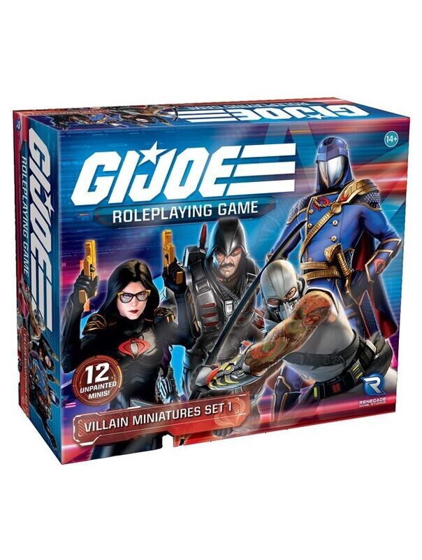 G. I. Joe Roleplaying Game Villain Miniatures Set 1