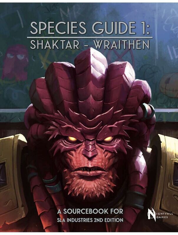 SLA Industries 2nd Edition RPG Species Guide 1 Shaktar - Wraithen