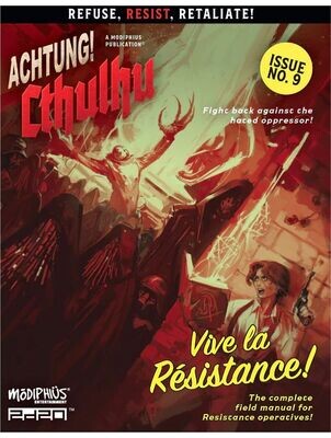 Achtung! Cthulhu 2d20 RPG Vive La Resistance!