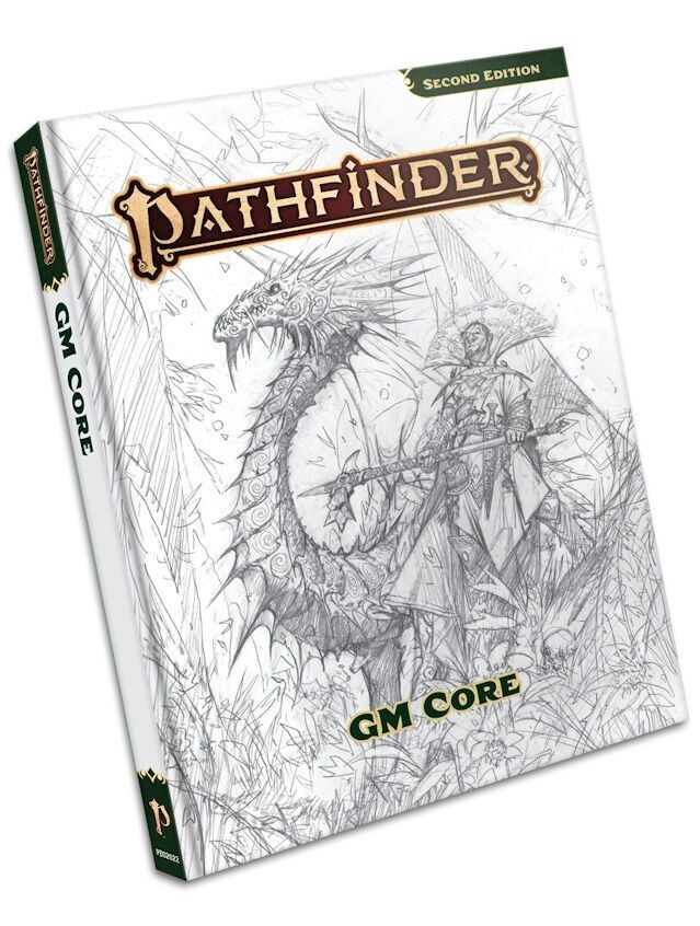 Pathfinder RPG GM Core Sketch Cover