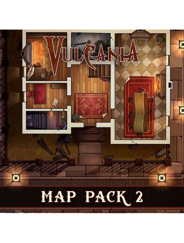 Vulcania The Roleplaying Game Map Pack 2