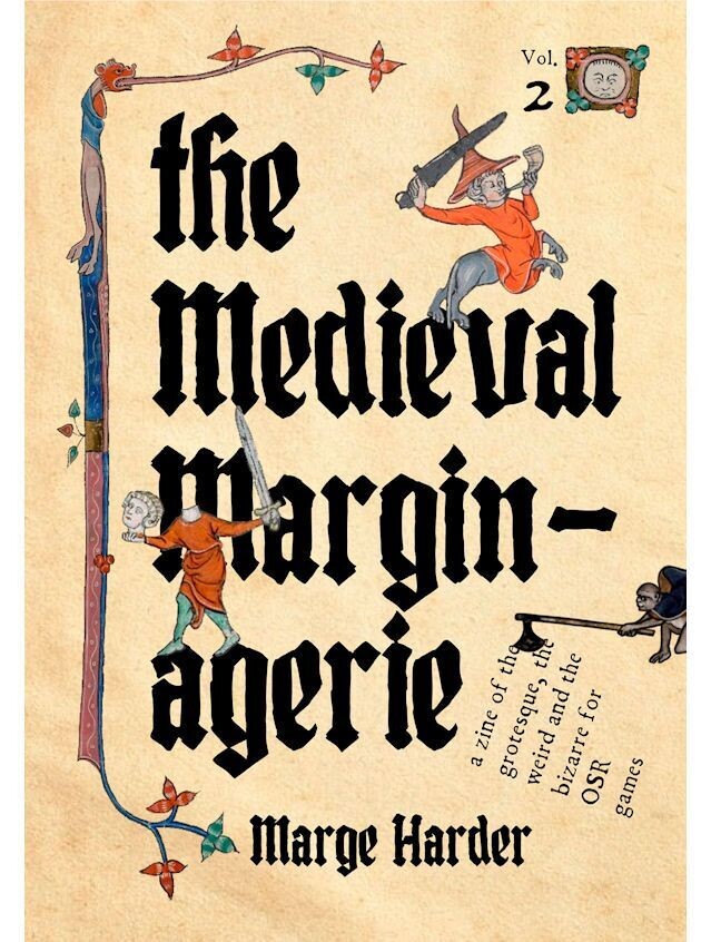 Medieval Margin-agerie Vol 2 Marge Harder