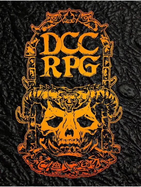 Dungeon Crawl Classics Role Playing Game Core Rulebook (Demon Skull Monster Hide Edition)