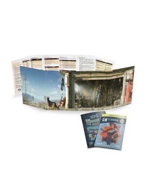 Fallout The Post-Nuclear Tabletop Roleplaying Game GM Screen & Booklet
