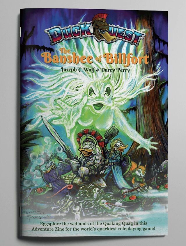 DuckQuest The Banshee Of Billfort (Softback + PDF)