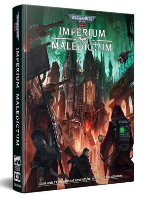 Warhammer 40,000 Roleplay RPG Imperium Maledictum Core Rulebook