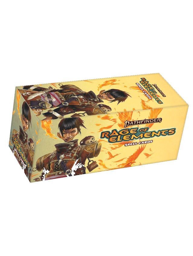 Pathfinder RPG Rage Of Elements Spell Cards
