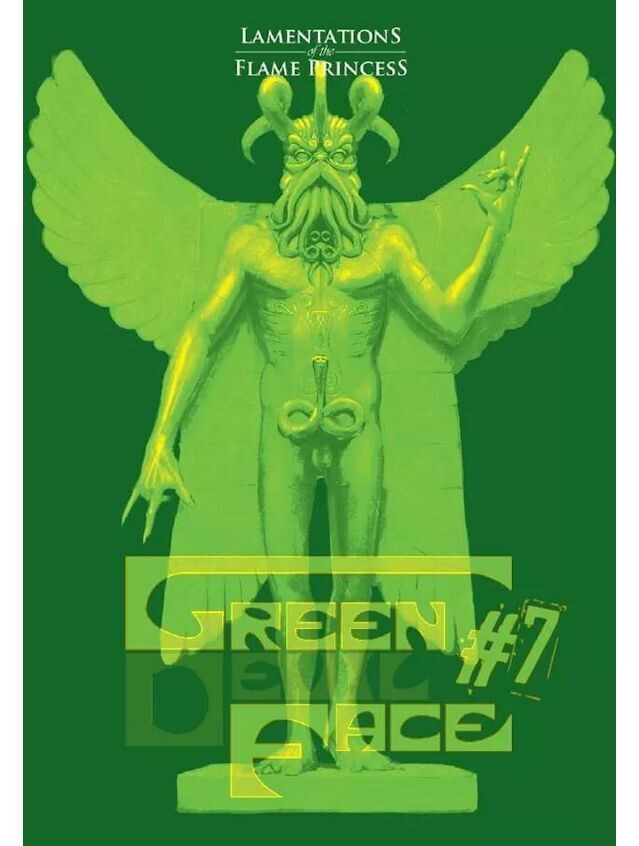 Lamentations Of The Flame Princess RPG Green Devil Face #7