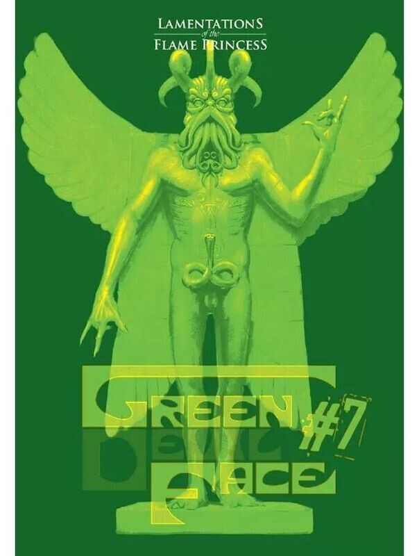 Lamentations Of The Flame Princess RPG Green Devil Face #7