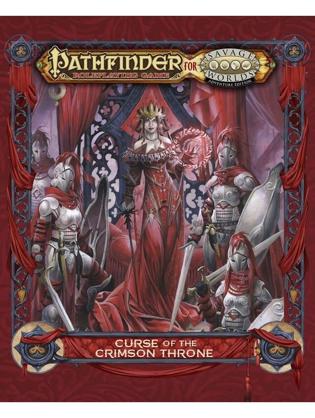 Savage Worlds Pathfinder Curse Of The Crimson Throne Boxed Set