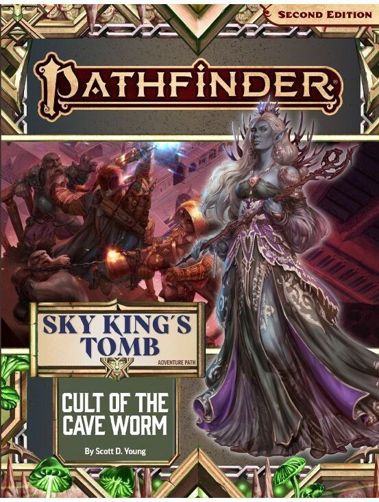 Pathfinder RPG Sky King’s Tomb #2 Cult Of The Cave Worm