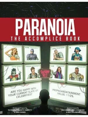 Paranoia RPG 2E The Accomplice Book