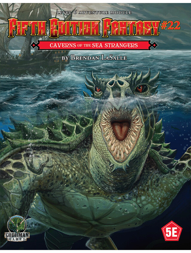 Fifth Edition Fantasy #22 Caverns Of The Sea Strangers