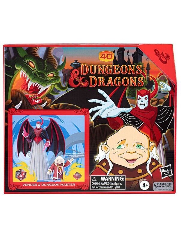 Dungeons & Dragons Cartoon Action Figure Venger & Dungeon Master