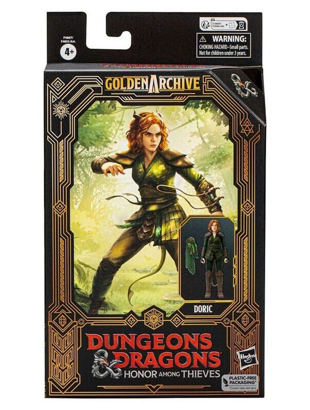 Dungeons & Dragons Honour Among Thieves Golden Archive Action Figure Doric Sophia Lillis