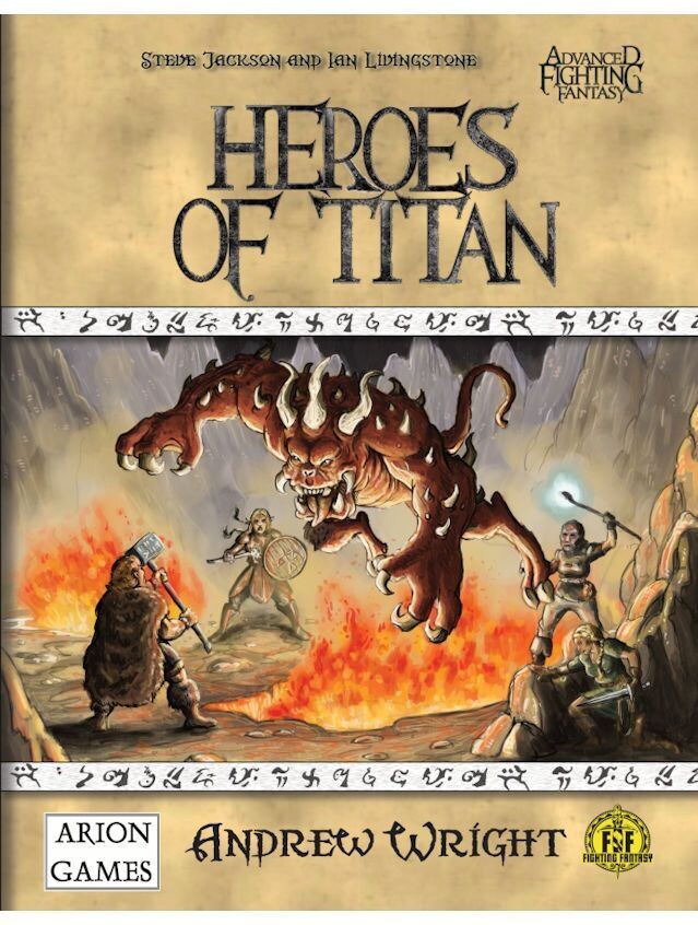 Advanced Fighting Fantasy Heroes Of Titan (Softback + PDF)