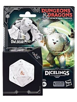 Dungeons & Dragons Honour Among Thieves Dicelings Owlbear Action Figure