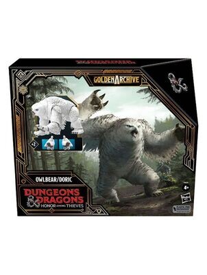 Dungeons & Dragons Honour Among Thieves Golden Archive Action Figure Doric / Owlbear