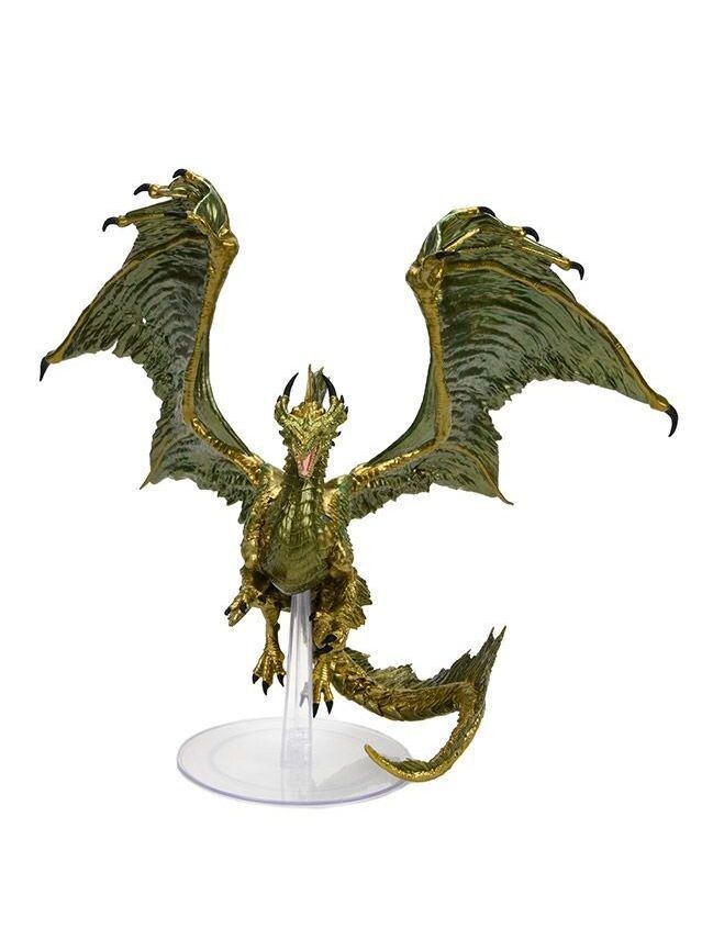 Dungeons & Dragons Icons Of The Realms Premium Figure Adult Bronze Dragon