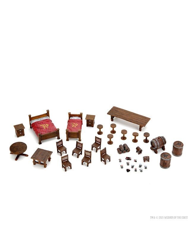 Dungeons & Dragons Icons Of The Realms Tales From The Yawning Portal Premium Set Beds & Bottles