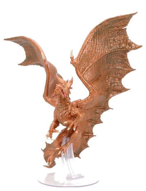 Dungeons & Dragons Icons Of The Realms Premium Figure Adult Copper Dragon