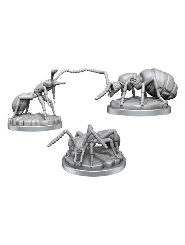 Wizkids Deep Cuts Unpainted Miniatures Miniatures Giant Ants (Wave 21)