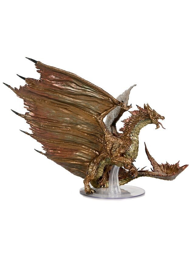 Dungeons & Dragons Icons Of The Realms Premium Figure Adult Brass Dragon