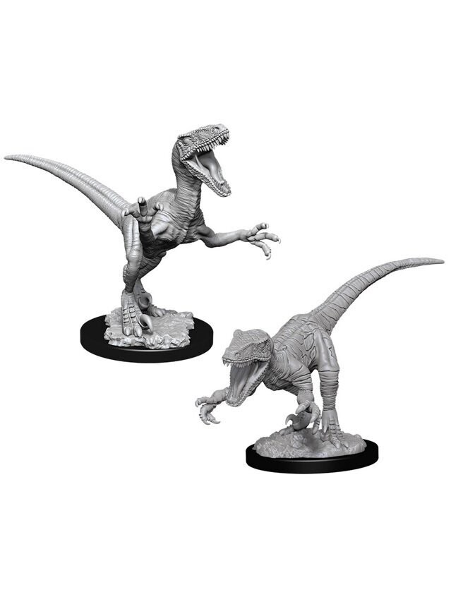 Wizkids Deep Cuts Unpainted Miniatures Raptors (Wave 11)