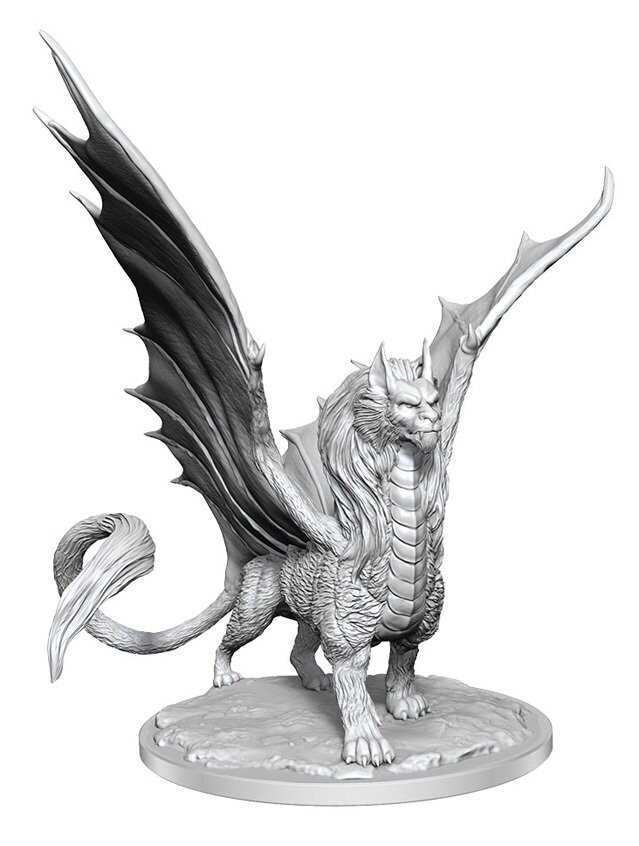 Pathfinder Battles Deep Cuts Unpainted Dragonne (Wave 17)