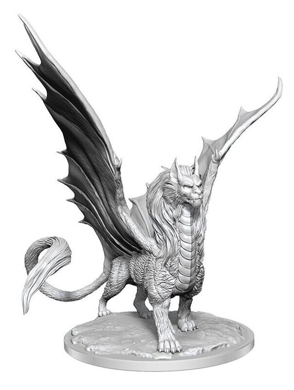 Pathfinder Battles Deep Cuts Unpainted Dragonne (Wave 17)