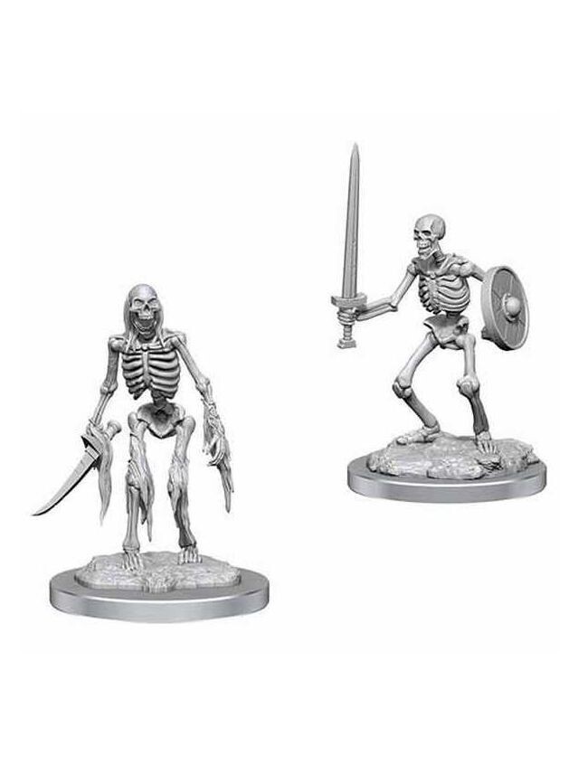 Wizkids Deep Cuts Unpainted Miniatures Skeletons (Wave 18)
