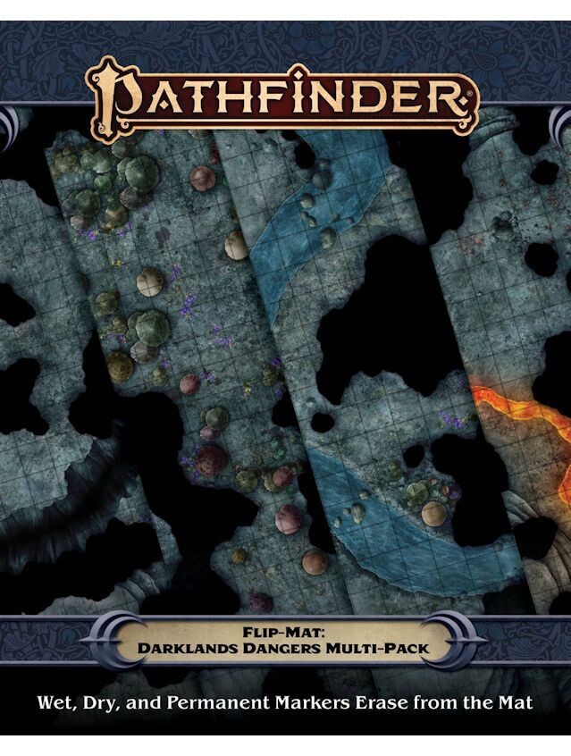 Pathfinder RPG Flip-Mat Darklands Dangers Multi-Pack