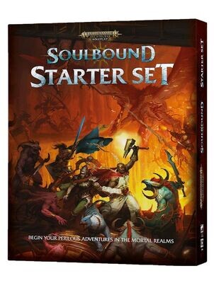 Warhammer Age Of Sigmar Roleplay RPG Soulbound Starter Set