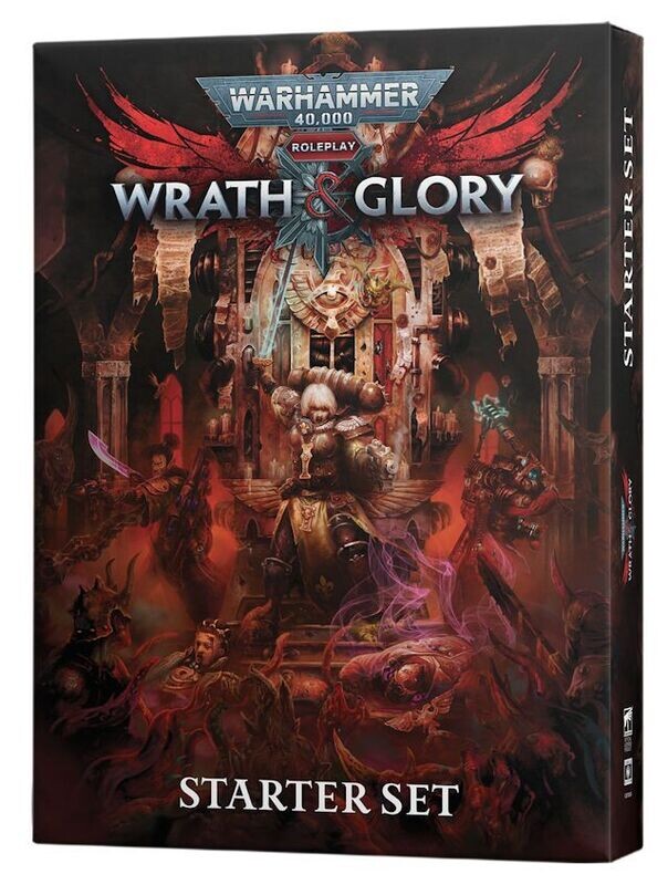 Warhammer 40,000 Roleplay RPG Wrath & Glory Starter Set Warhammer 40,000 Roleplay RPG Wrath & Glory Starter Set