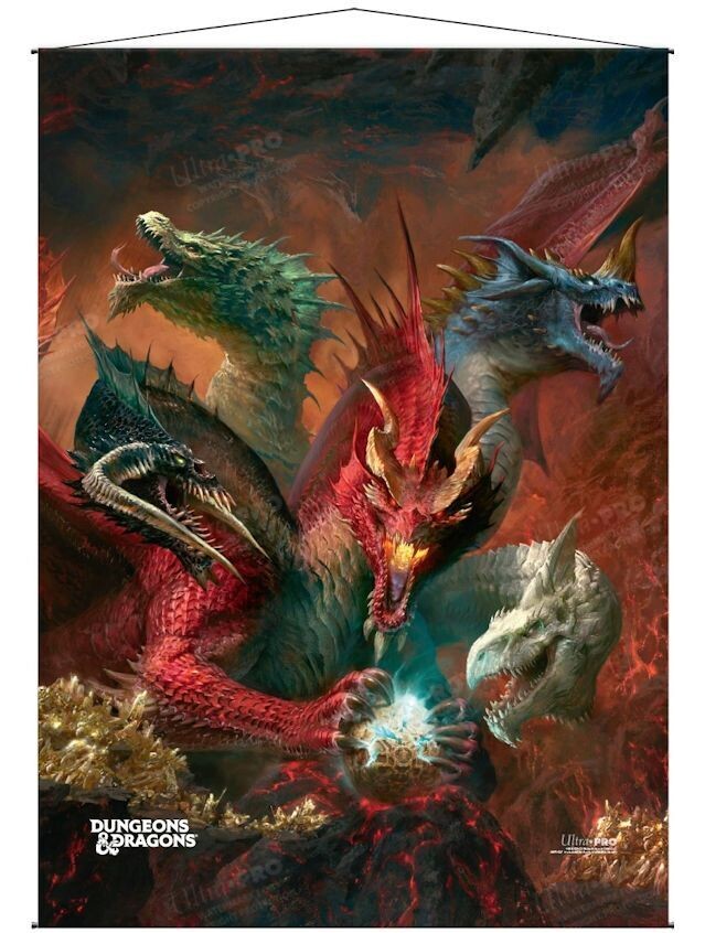 Dungeons & Dragons Tyranny Of Dragons Wall Scroll