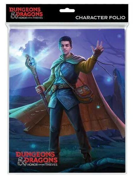 Dungeons & Dragons Honour Among Thieves Character Folio With Stickers Simon Justice Smith