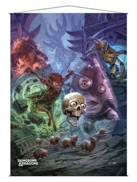 Dungeons & Dragons Planescape Adventures In The Multiverse Morte’s Planar Parade Wall Scroll