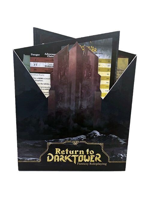 Return To Dark Tower Fantasy Roleplaying Adversary Screen (Mazes Compatible)