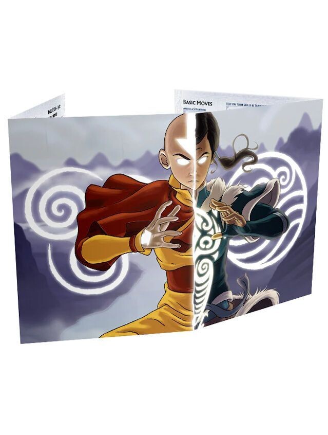 Avatar Legends Gamemaster Screen