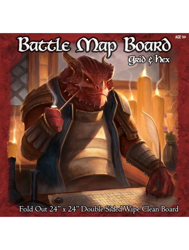 Battle Map Board Grid & Hex