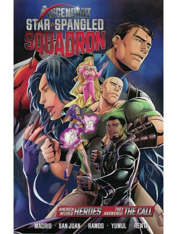 Ascendant Star-Spangled Squadron Manga Cover