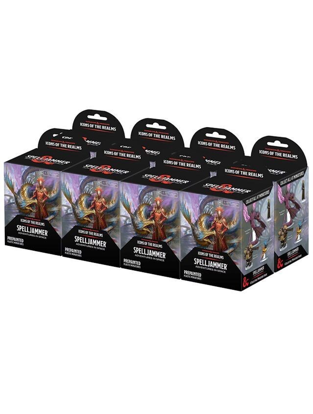 Dungeons & Dragons Icons Of The Realms Spelljammer Adventures In Space 8 ct. Booster Brick