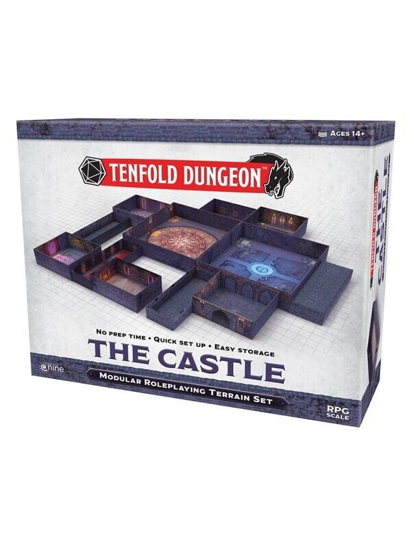 Tenfold Dungeon The Castle Modular Roleplaying Terrain Set